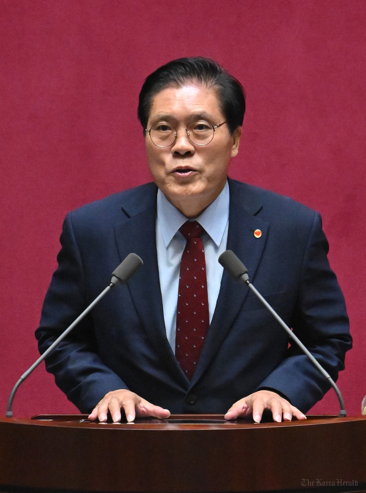 Rep. Song Seog-jun of the People Power Party (Im Se-jun/The Korea Herald)