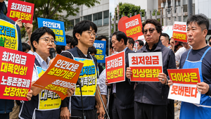 내년 최저임금 1만700원 최종 고시…소상공인 “행정소송 제기”