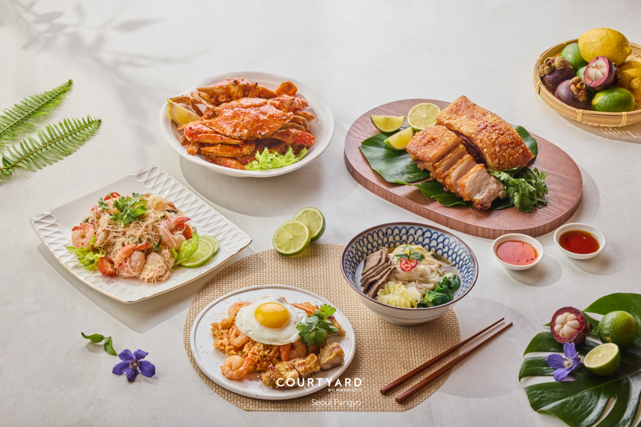 August Southeast Asian buffet promotion [Provided by Courtyard by Marriott Seoul Pangyo]