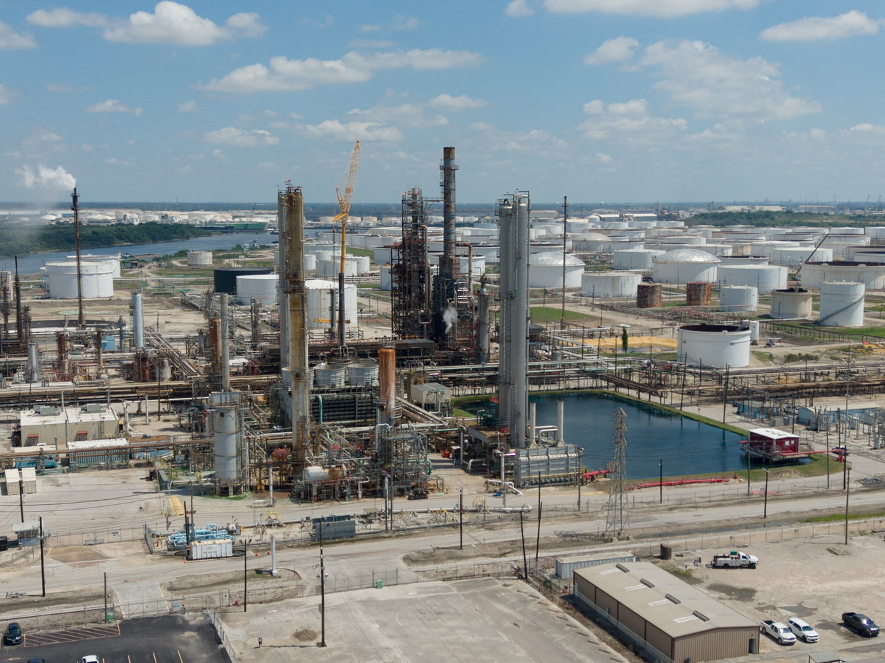 The Chevron Pasadena refinery in Pasadena outside of Houston, Texas, May 12  Reuters-Yonhap