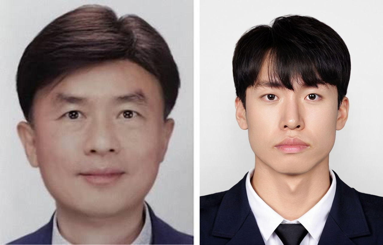 바이오 기반 에어로겔과 상변화 소재를 결합한 열관리 복합 소재를 개발한 김주헌(왼쪽) 중앙대 교수, 김상우 연구원(석사과정) [중앙대 제공]