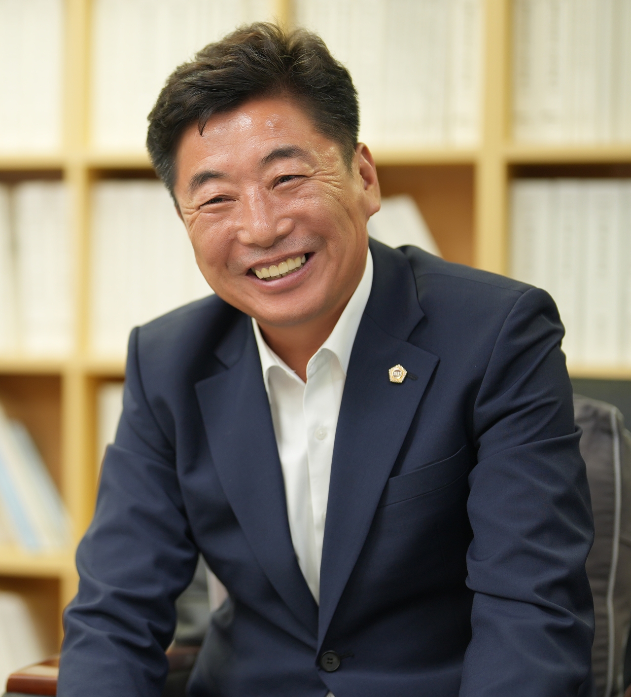 한신 교통위원장이 헤럴드경제와의 인터뷰에서 강북권 교통망 확충과 교통약자 이동권 강화 등 교통정책 방향을 설명하고 있다. 양정원 기자