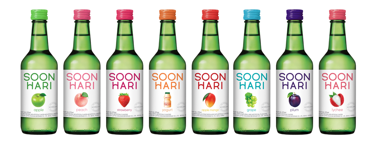 Soonhari soju export products in the United States (Lotte Chilsung Beverage)