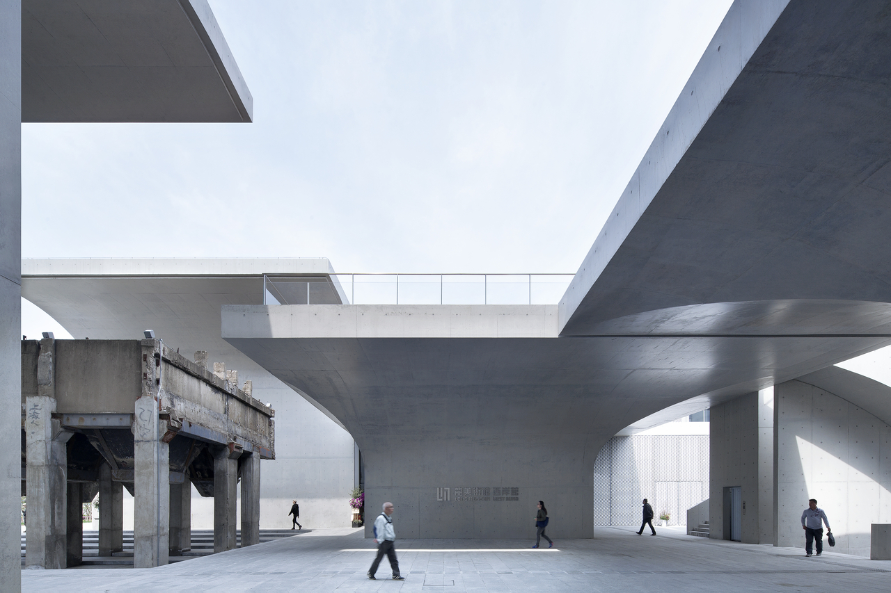 Long Museum West Bund in Shanghai, where "Wallace Chan: Vessels of Other Worlds" is on view (Long Museum)