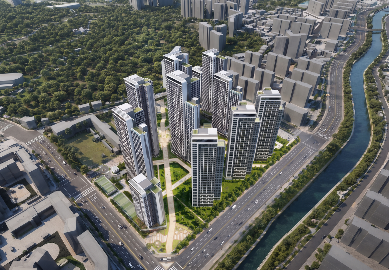 Rendering of the reconstruction plan for Beondong Jugong 1st complex in Gangbuk-gu. [Provided by Seoul Metropolitan Government]