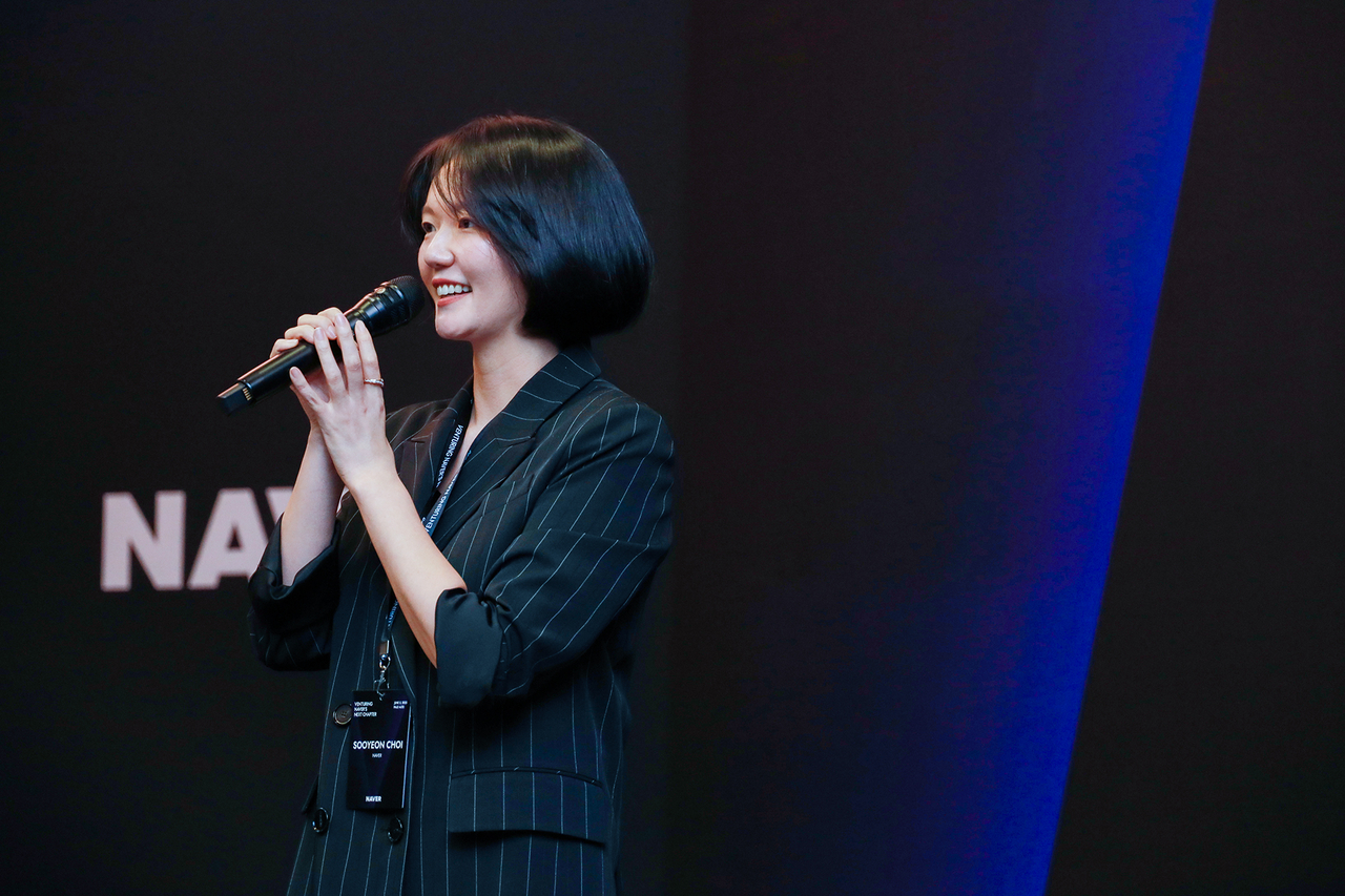 최수연 네이버 대표는 2분기 AI 기반 서비스 분야에서 본격적인 수익이 발생했다며, 내년에는 엔비디아와 협력도 매출로 이어질 수 있을 것으로 전망했다.
[네이버 제공]