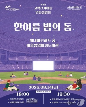 지하상가·고척돔…시원한 곳서 문화로 주말 폭염을 이기는 방법