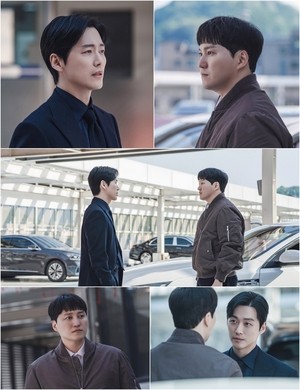 ‘결혼의 완성’ 남궁민VS김대명, 최후의 대치..눈빛 살벌하네