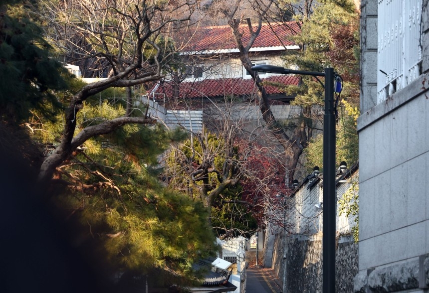 서울 삼청동 소재 대통령 안전가옥. [연합]