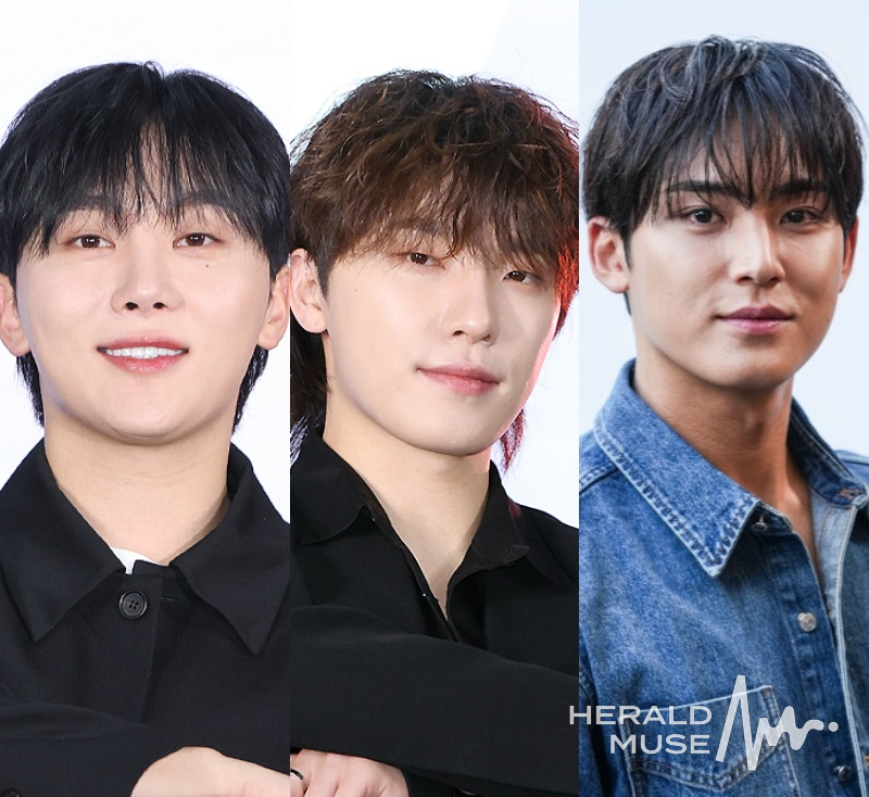 세븐틴 승관, 디노, 민규/사진=헤럴드뮤즈 DB