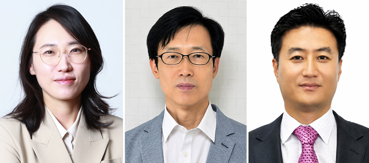 (왼쪽부터) 송연주 분권인구정책국장, 정연용 녹지정원국장, 오세국 종합건설본부장. [울산시 제공]