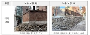 위험한 노후 옹벽·담장 보이면 신고부터…보수비도 지원받는다