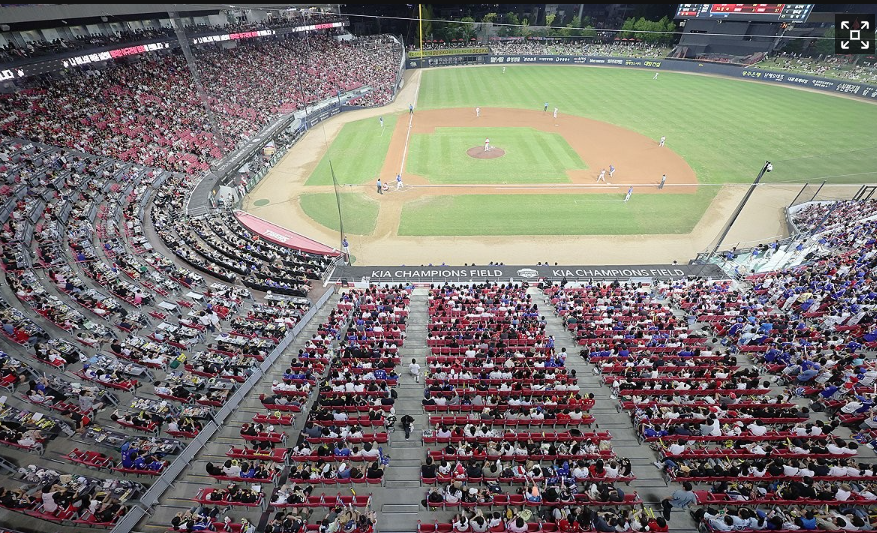 A general view of the Gwangju-Kia Champions Field, Tuesday.   (Yonhap)