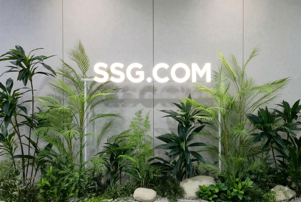 SSG닷컴 사옥 내부 로고. [SSG닷컴 제공]