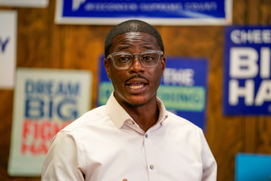 David Crowley wins Democratic primary for Wisconsin governor over progressive Francesca Hong