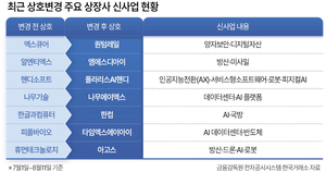 간판 바꾸는 상장사...AI·로봇·방산 신사업 '승부수' - 뉴스 썸네일 이미지