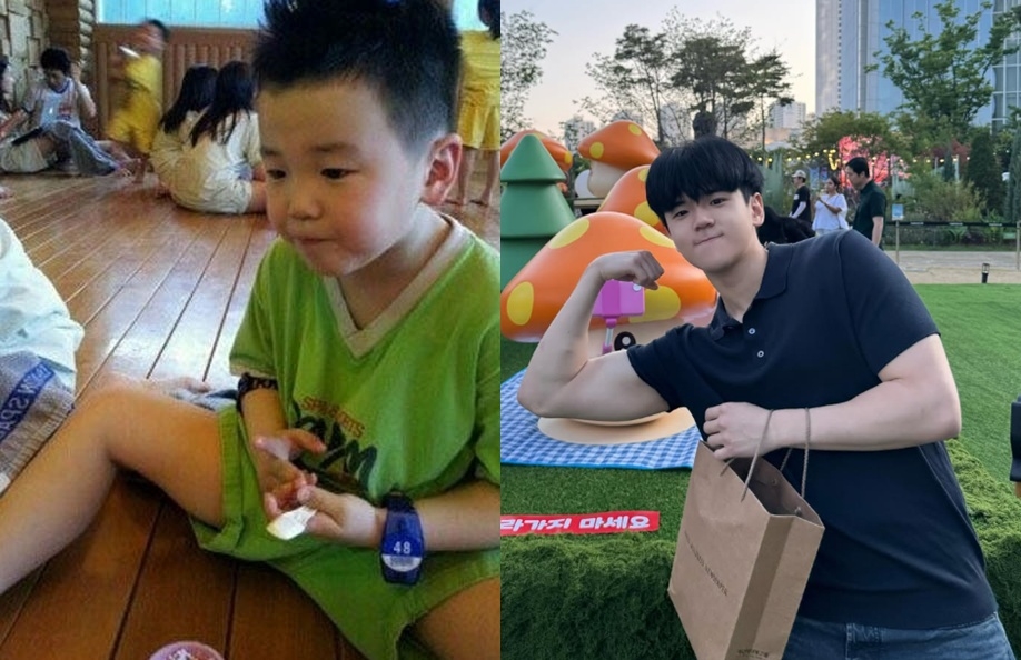 Yoon Hoo in 2013 (left) and 2026 (right) (Screen capture from Cyworld and Instagram @who_is_hoo24)