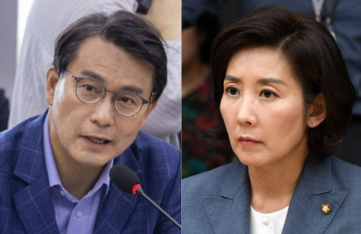 윤상현(왼쪽)·나경원 국민의힘 의원 [연합]