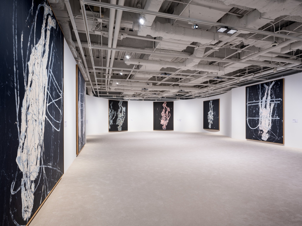 View of "Georg Baselitz" at Sehwa Museum of Art in Seoul (Hong Chul-ki/Sehwa Museum of Art)