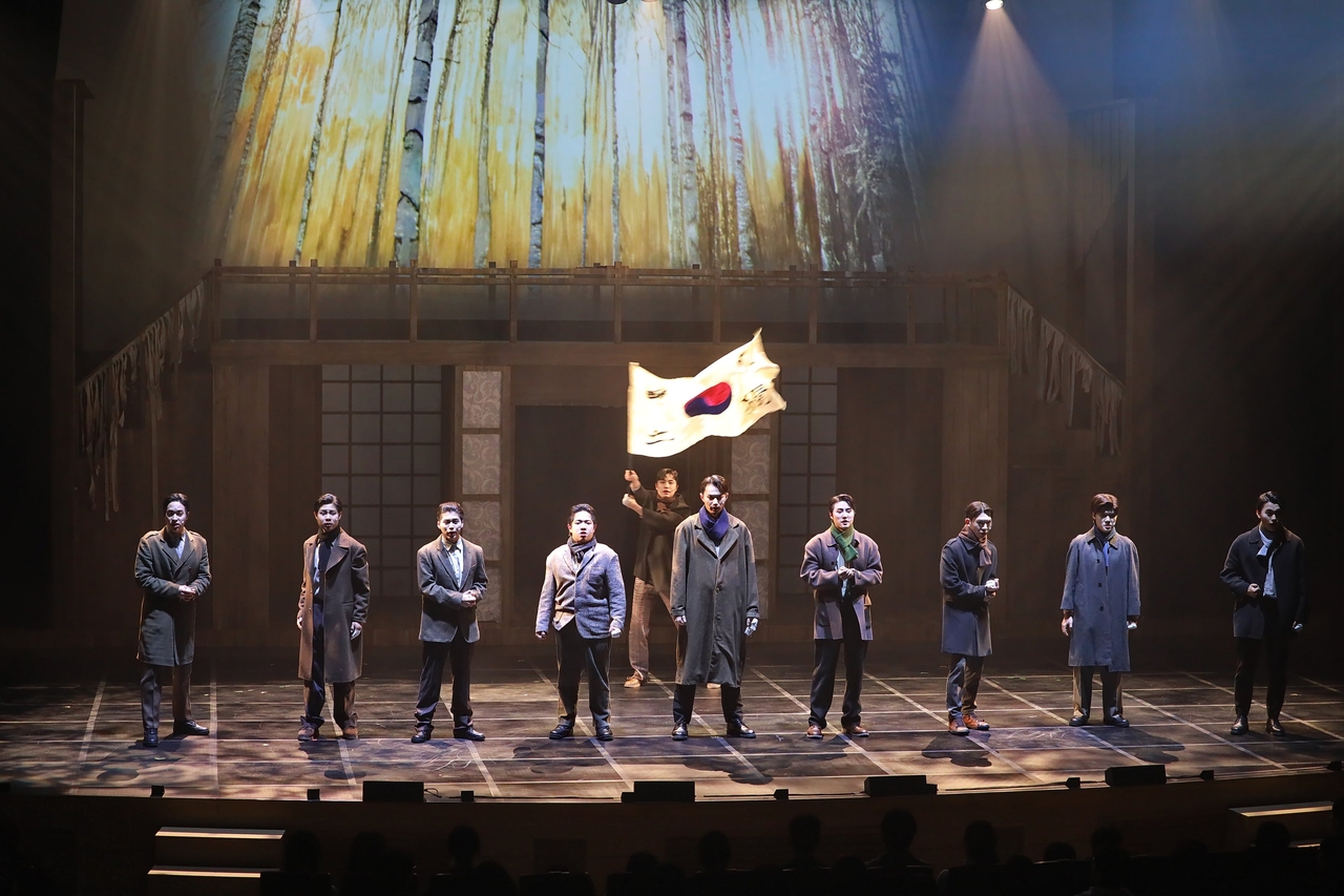 청소년 뮤지컬팀 깜짝 공연 ‘영웅, 그날의 함성’