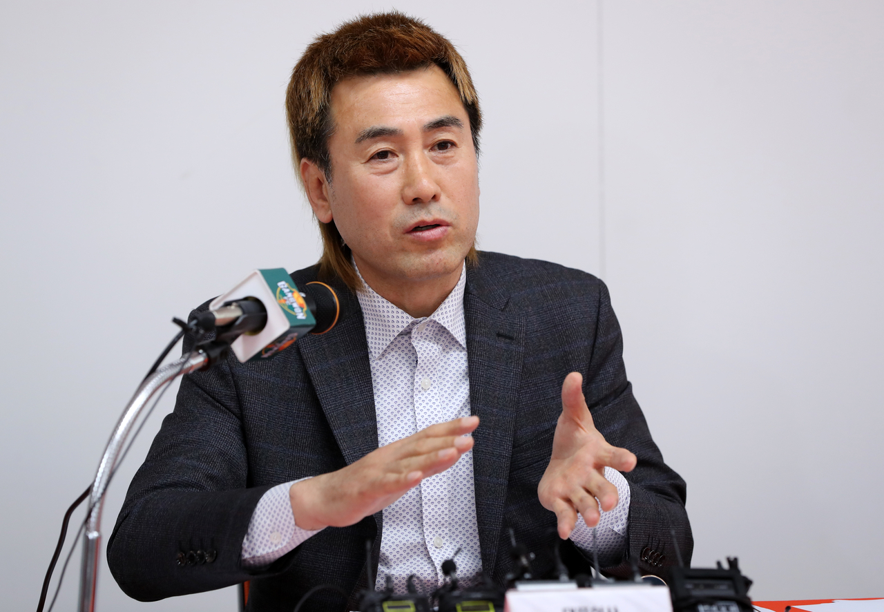김병지 강원FC 대표이사. [연합]