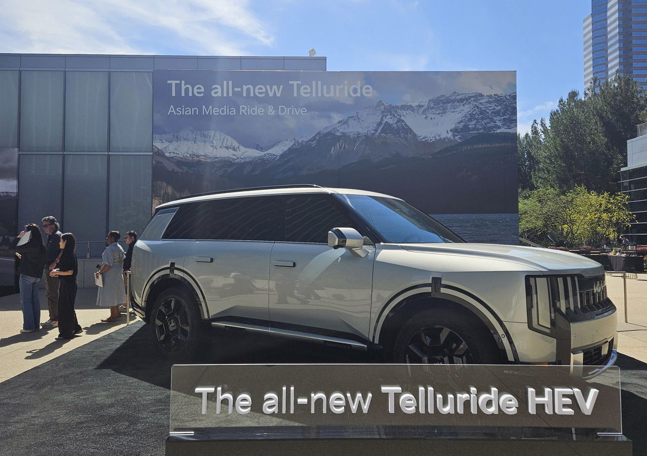 The all-new Telluride Hybrid [Yonhap]
