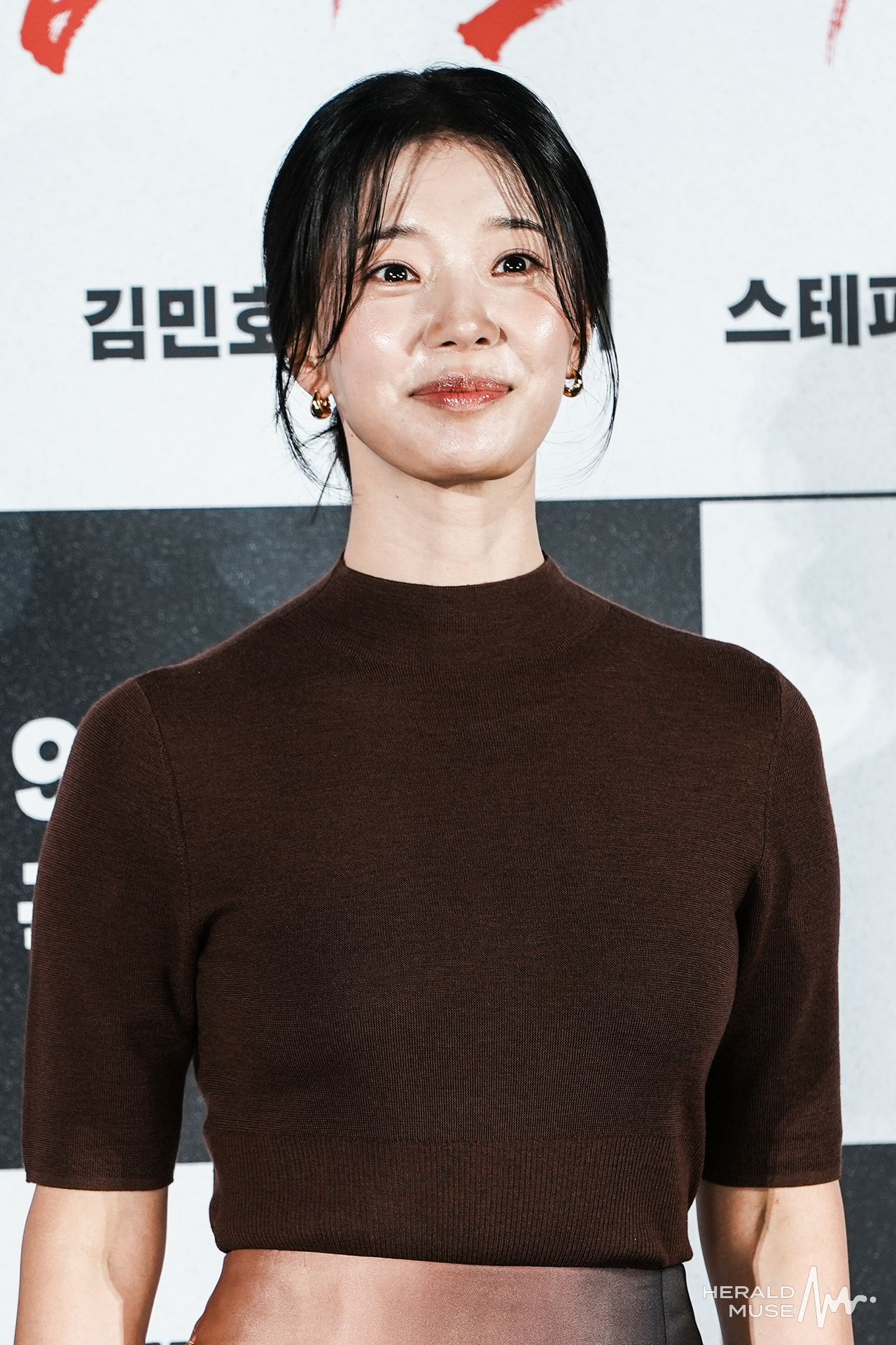 [헤럴드뮤즈=민경빈 기자] 배우 임세미가 18일 오전 서울 CGV 용산 아이파크몰에서 열린 영화 ‘타짜: 벨제붑의 노래’ 제작보고회에 참석해 포토타임을 갖고 있다.