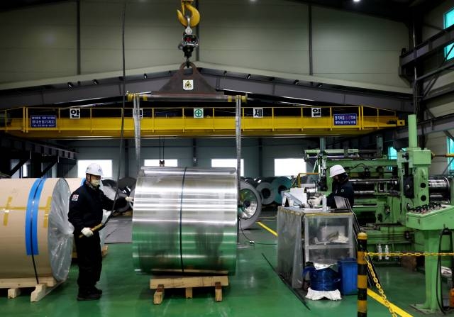 A manufacturing factory in Hwaseong, Gyeonggi Province. [Provided by Korea Federation of SMEs]