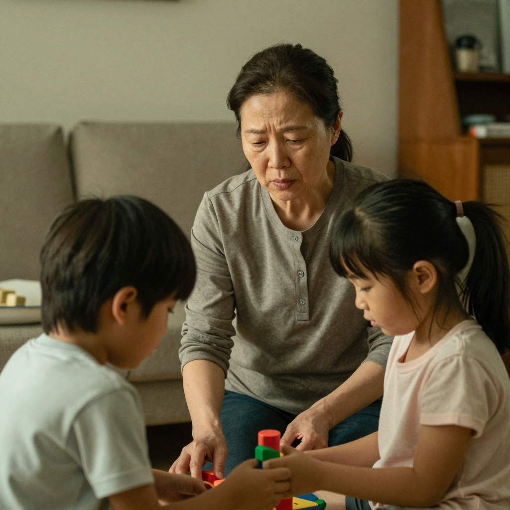 육아 도우미 이미지. [챗GPT를 이용해 제작]