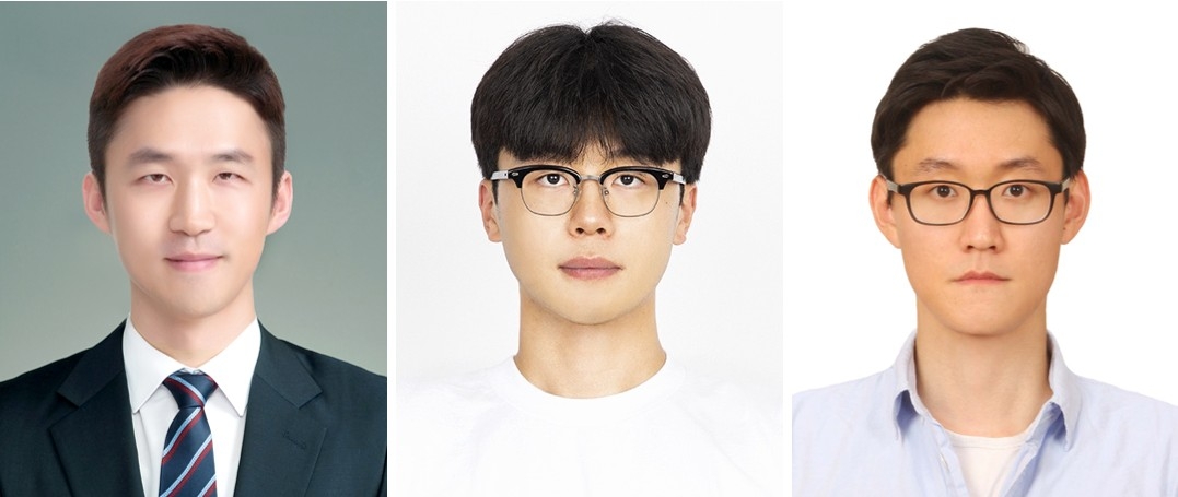이번 연구를 수행한 한국재료연구원 연구진. 김태훈(왼쪽부터) 책임연구원, 최민석 학생연구원, 박경태 박사후연구원.[한국재료연구원 제공]