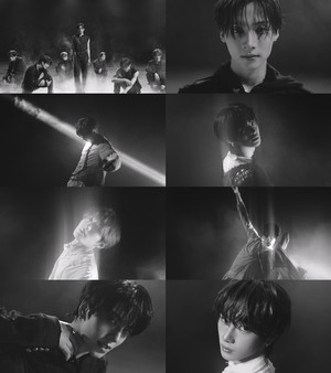 ‘컴백’ 알파드라이브원, 신곡 ‘BORN DIRE’ MV 티저 공개..흑백 톤 속 강렬 에너지