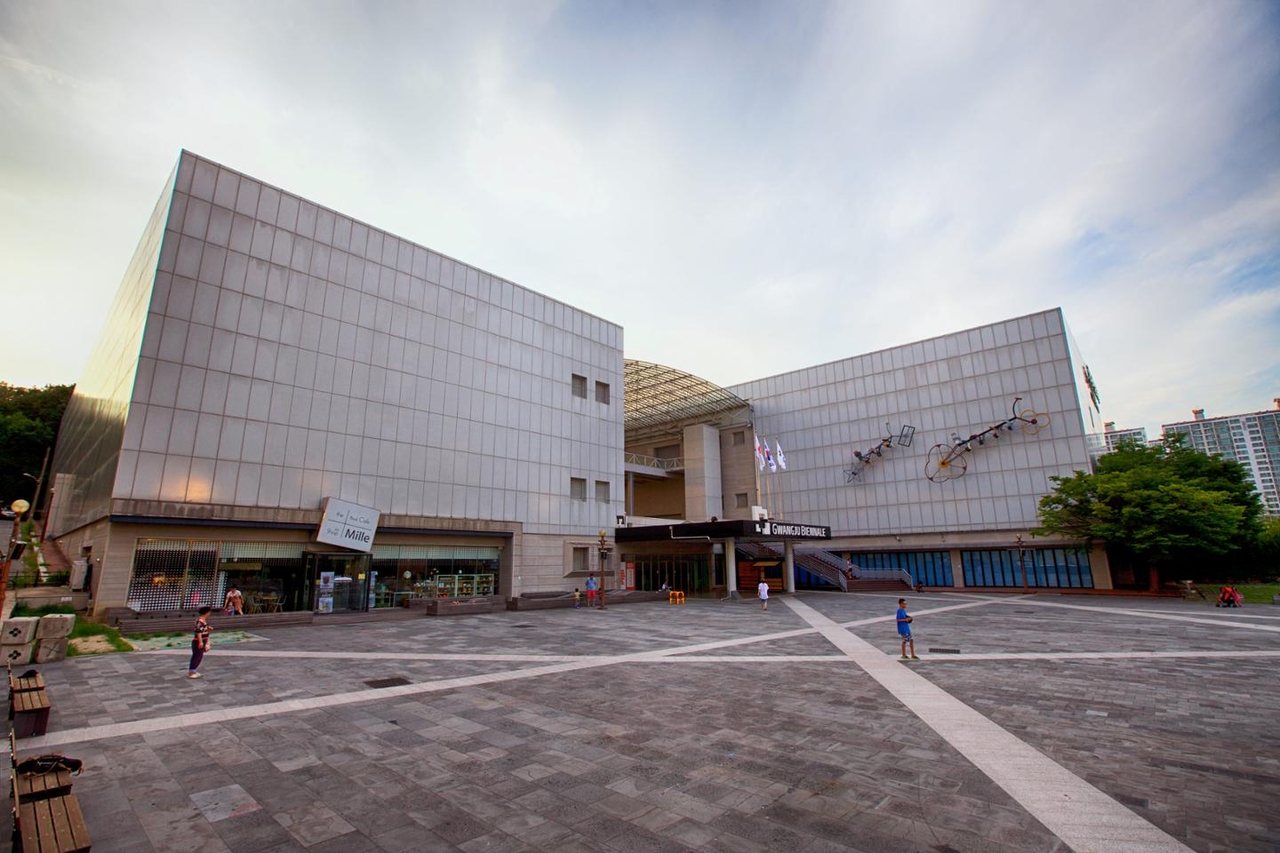 Gwangju Biennale Exhibition Hall in Buk-gu, Gwangju (Gwangju Biennale Foundation)
