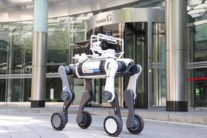 LG CNS, 타워팰리스에 ‘경비 로봇’ 투입