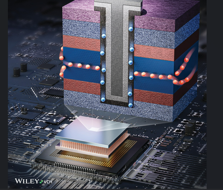 The cover of Advanced Functional Materials, the international journal in which the research was published. [KAIST]