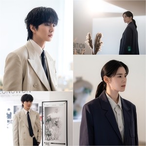 정은채 vs 유승호, 전시회장 조우..팽팽 긴장감 스틸(‘재벌X형사2’)