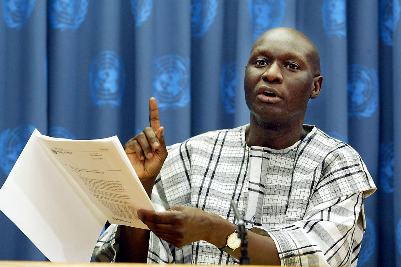 Olara Otunnu (AP-Yonhap)
