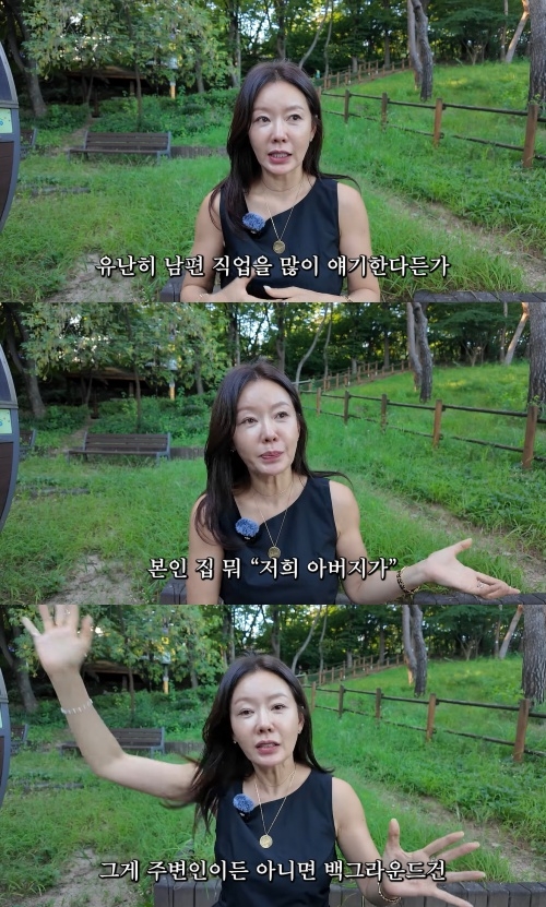 안선영 유튜브 캡처