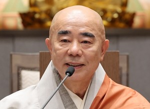 정념스님, 조계종 총무원장 후보 사퇴…진우·경우스님 2파전으로