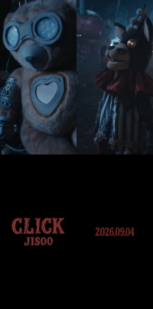 지수, 미스터리한 놀이공원 문 열었다..‘CLICK’으로 깜짝 컴백