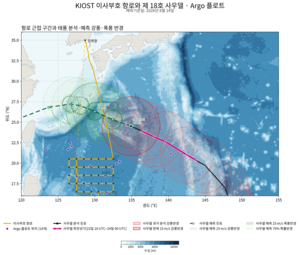 태풍 눈앞까지 쫓는다…KIOST, 2000m 바닷속 변화 관측