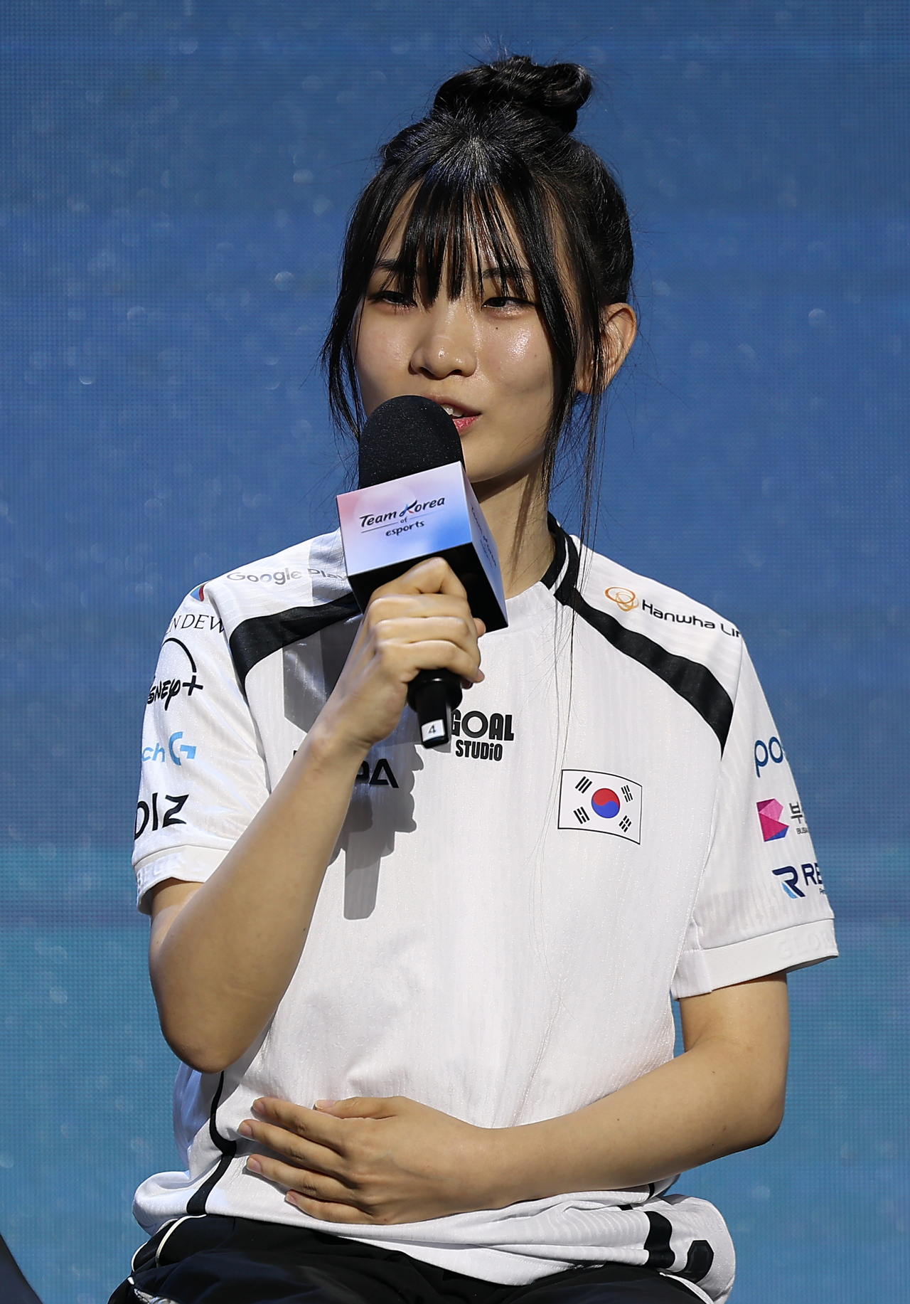 Park So-yeon speaks during a press event held in Seoul on Tuesday. (Yonhap)