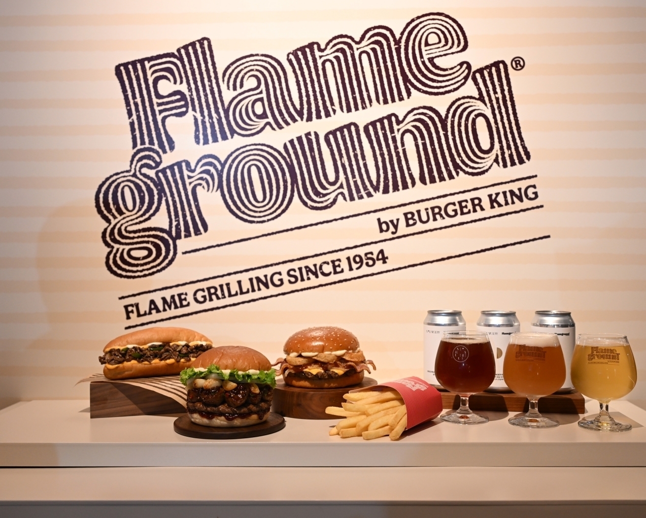 Burger King Korea's exclusive lineup available at the flagship store (BKR)