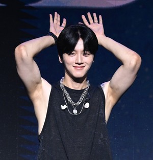 [포토]SF9 영빈 ‘토끼를 닮았나요?’