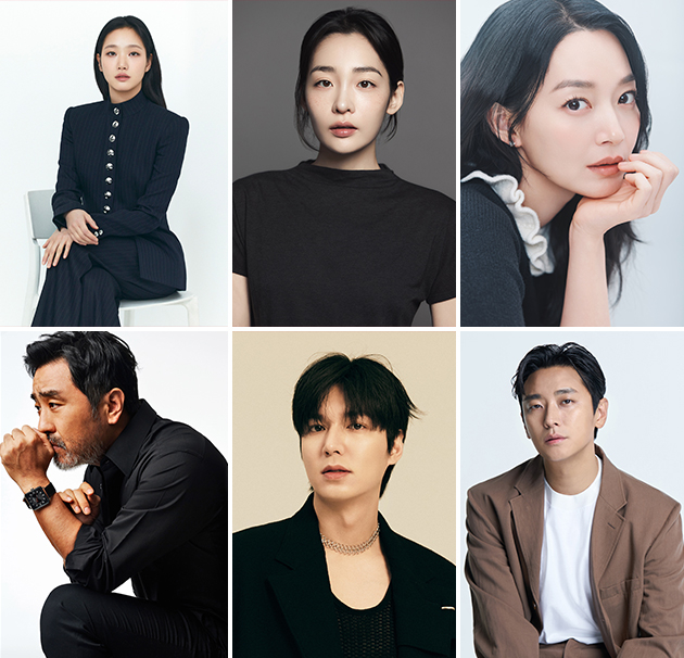 사진=BH엔터테인먼트, 눈컴퍼니, 에이엠엔터테인먼트, 프레인TPC, MYM엔터테인먼트, 블리츠웨이엔터테인먼트 제공