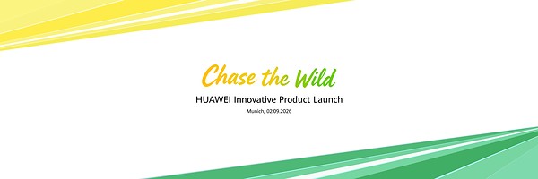 Huawei to Unveil Flagship Wearables at Munich "Chase the Wild" Campaign Event on Sept. 2