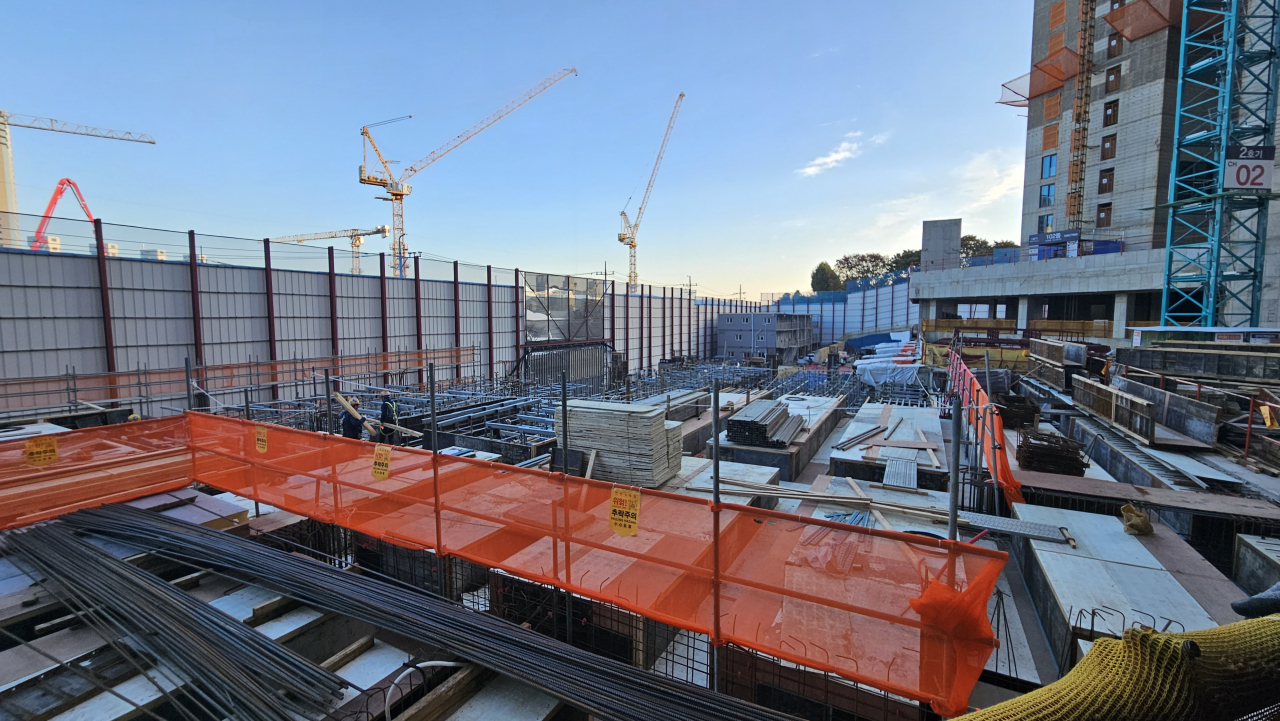 A construction site [Herald DB]