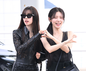[포토]아이들 우기, 미연 ‘같이 있어서 너무 좋아요’