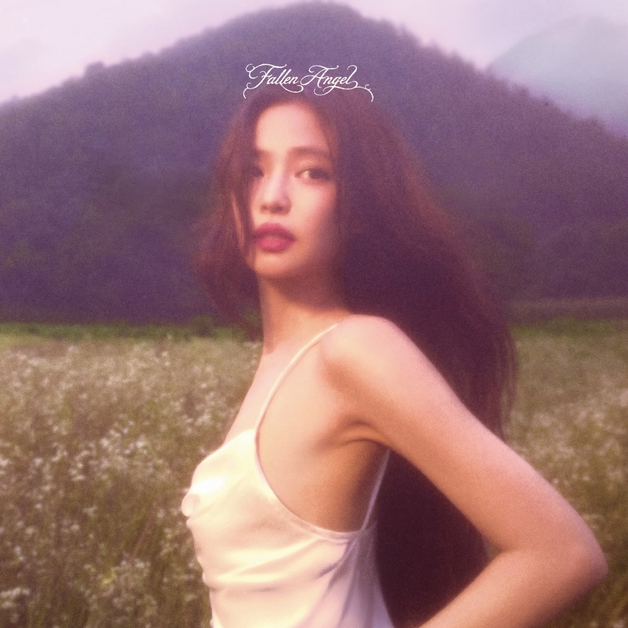 Album cover for Jennie's digital EP "Fallen Angel" (Odd Atelier)