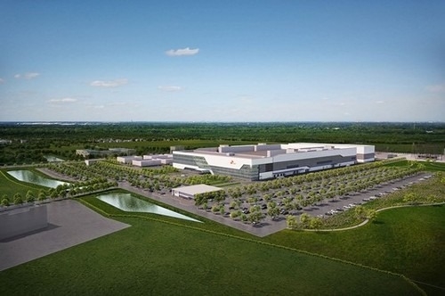 An image of SK hynix's Indiana fab (SK hynix)