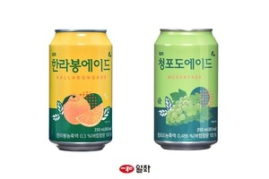 일화 청포도에이드·한라봉에이드, 멕시코 수출 시작